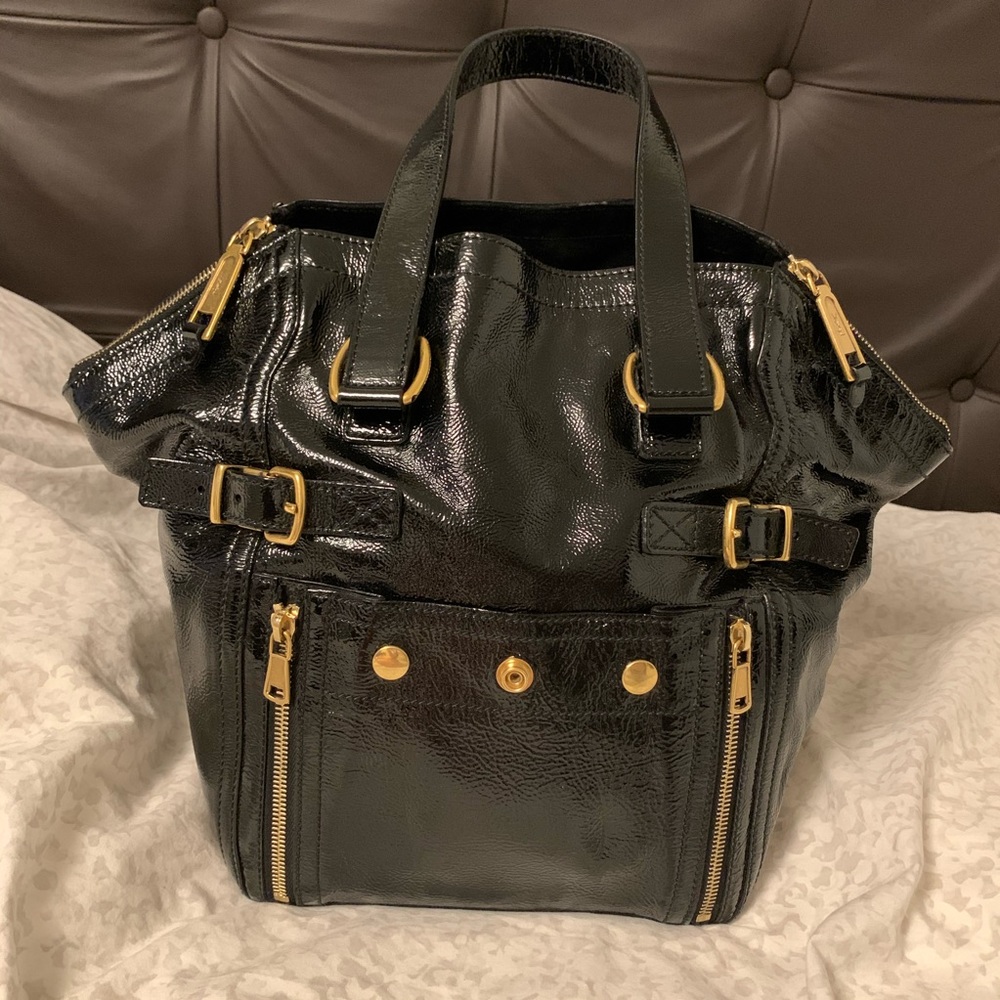 YSL Yves Saint Laurent small downtown tote bag